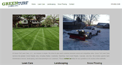 Desktop Screenshot of greenturflawnservices.com